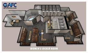 new locker rooms at afc fitness in bala