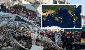 Series of earthquakes jolt los angeles monday morning. Earthquakes Today Alaska Russia And Indonesia Rocked By Huge Earthquakes World News Express Co Uk