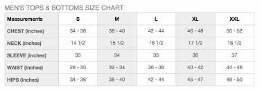 Sizing Charts For Sun Protection Clothing And Sun Hats