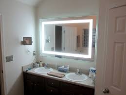 front lighted led bathroom vanity