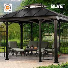 Outdoor Relaxation Metal Frame Roof
