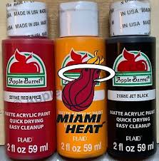 Acrylic Paint Set Inspired By The Nba