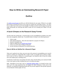 Each heading level is formatted differently. Writing An Impressive Outline Research Paper By Researchpaperoutline Issuu