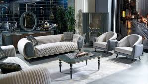 akron luxury sofa set evgor furniture