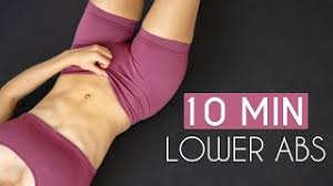 10 min lower abs workout no equipment