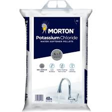 water softener salt potium chloride