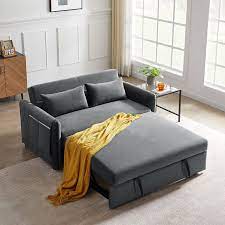 An Convertible Sleeper Sofa Bed