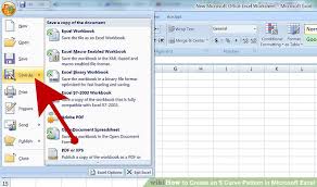 How To Create An S Curve Pattern In Microsoft Excel 7 Steps