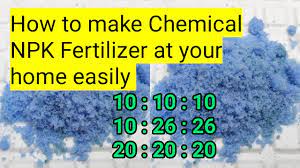 how to make chemical npk fertilizer