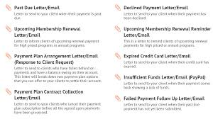 Payment Letter Template Kit Forms Examples