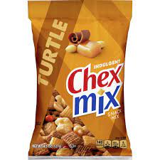 chex mix snack mix indulgent turtle 4 5 oz