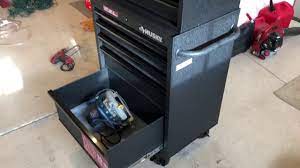 husky 27in tool box cabinet review