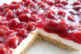 Easy Cherry Cheesecake Recipe With Cool Whip gambar png