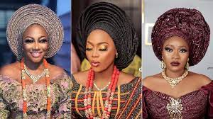 makeup and style your gele for wedding