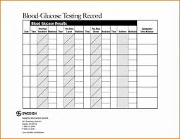 Free Chart For Recording Blood Sugar Diabetes Log Book