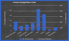 Ielts Academic Task 1 Sample Essay 5 Common Budget Items Chart