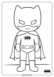 There has been a large increase in coloring books specifically for adults in the last 6 or 7 years. Printable Cute Batman Coloring Pages For Kids