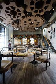 restaurants with striking ceiling designs