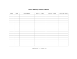 Sign In Sheets And Sign Up Sheets Templates