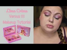 lime crime venus 3 makeup tutorial