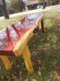 Dining wood table live edge red cedar handmade unique design starwood creative. 5 Foot Live Edge Cedar Coffee Table