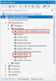 docuvieware integration in net core 2