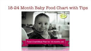 Toddler Meal Planning With Tips 18 24 Month Baby Food Chart