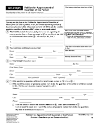 What are the required forms for a temporary conservatorship? 129 Printable Guardianship Form Templates Fillable Samples In Pdf Word To Download Pdffiller
