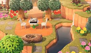 outdoor park ideas for animal crossing