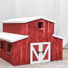 wooden toy barn build plans houseful