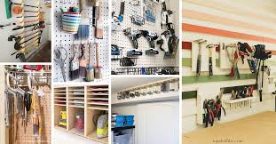 31 Garage Tool Storage Ideas For An