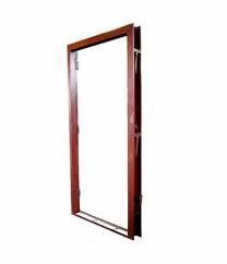 Brown Rectangular Fiberglass Door Frame
