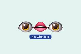 eye mouth eye emoji