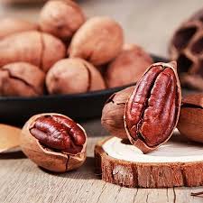 brown high nutritional value pecan nuts