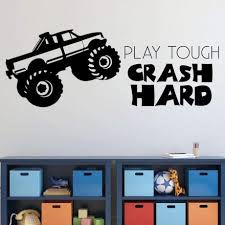 monster truck play tough crash hard
