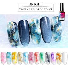 diy watercolor unicorn nail polish set