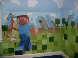 Meme Hill Studio Minecraft Mural