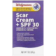 walgreens scar cream spf 30 28 gm