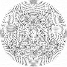Free coloring pages animals : Geometric Animal Coloring Pages Kids Coloring Home