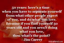 50 years: here&#39;s a time when, 50th Birthday Quote via Relatably.com