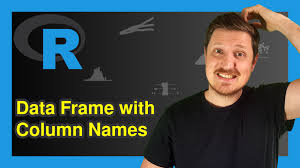 create data frame with column names r