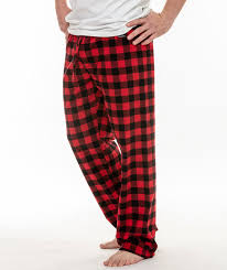men s westend pajama pants in red black