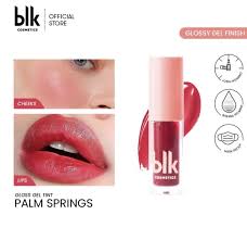 blk cosmetics fresh gloss gel tint palm