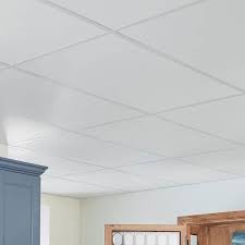 armstrong 24 x 48 inch plain white smooth ceiling tile 8 pieces