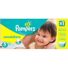 Pampers Swaddlers Giant Pack Diapers Size 5 27 Lb 92 Ct