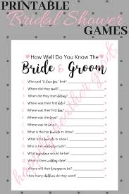 Free printable 'how well do you know the bride?' hen party & bridal shower game! Party Games Activities Kitchen Tea Game 20pc How Well Do You Know The Bride Groom Bridal Shower Home Furniture Diy Itkart Org
