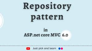 repository pattern in asp net core mvc