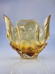 Vintage Hineri Glass Vase