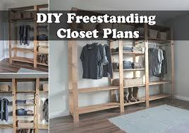 Build Free Standing Closet Modest Brilliant Check more at https