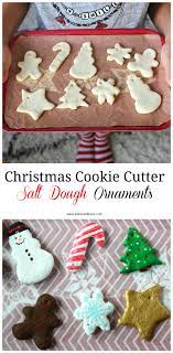 christmas cookie cutter salt dough